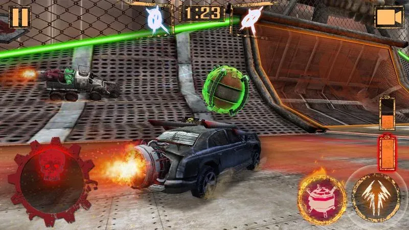 Rocket Car Ball [MOD: Бесконечные деньги] - Скриншот 1