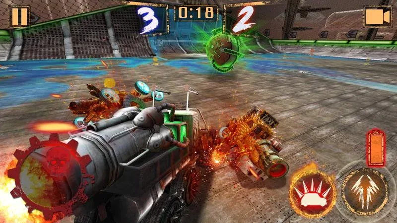 Rocket Car Ball [MOD: Бесконечные деньги] - Скриншот 4