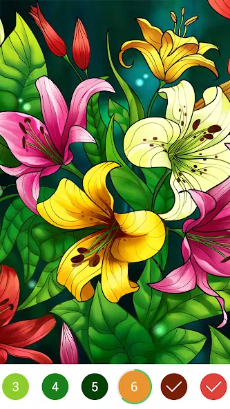 Coloring Book: Color by Number (Колоринг Бук) [MOD: Все разблокировано] - Скриншот 1