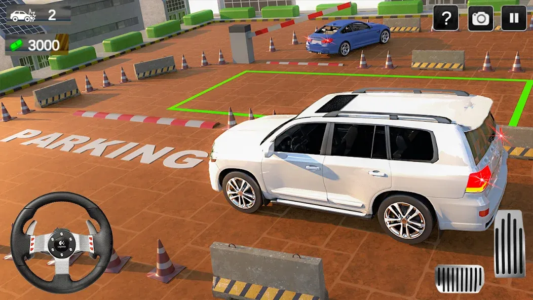 Epic Car Games: Car Parking 3d [MOD: Mega Mod/Меню] - Скриншот 1