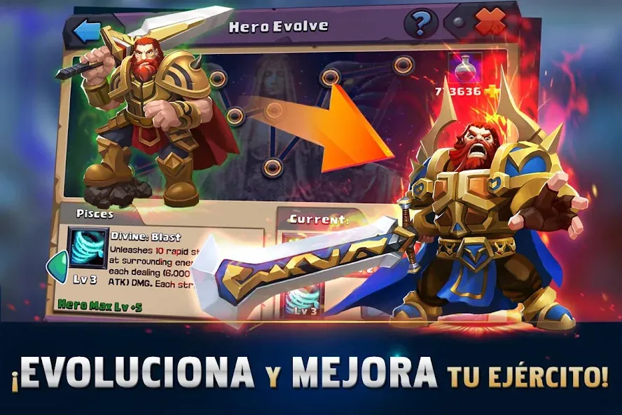 Clash of Lords 2: Español (Клэш оф Лордс 2) [MOD: Все разблокировано] - Скриншот 3
