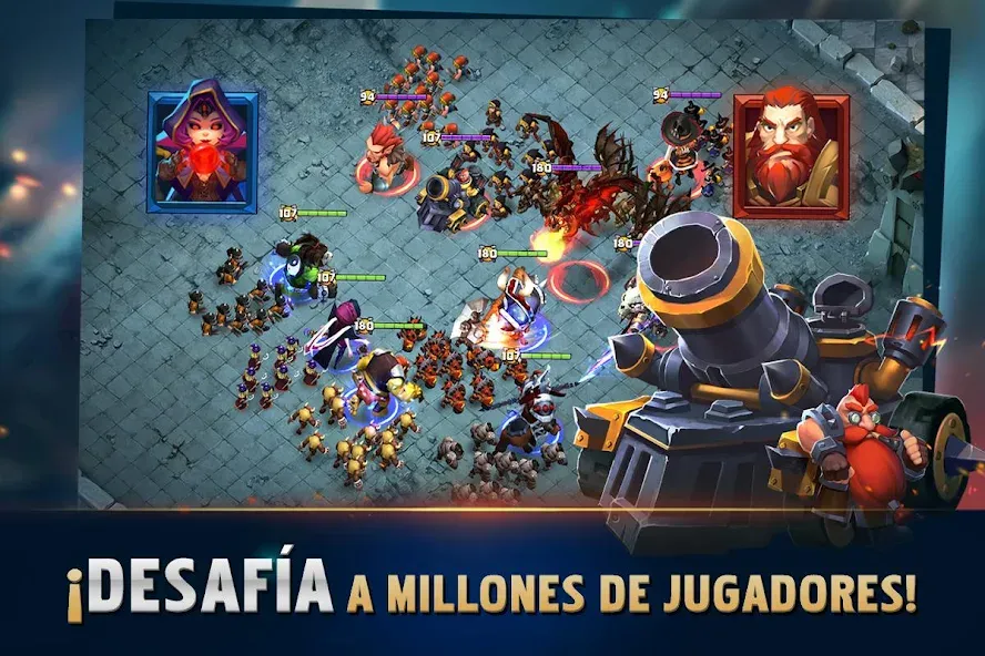 Clash of Lords 2: Español (Клэш оф Лордс 2) [MOD: Все разблокировано] - Скриншот 4