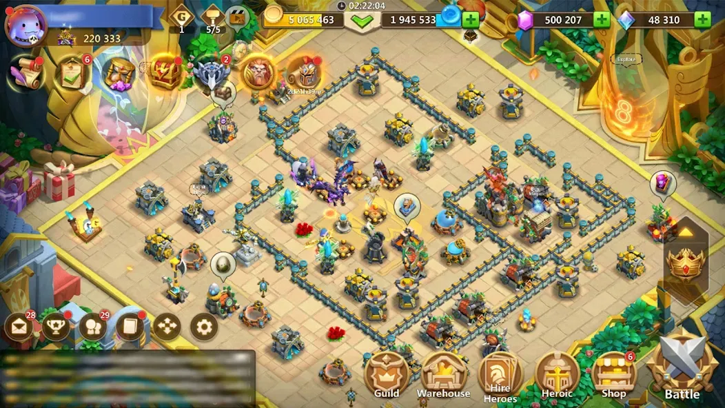 Castle Clash: World Ruler (Кастл Клаш) [MOD: Мод Меню/Взлом] - Скриншот 1