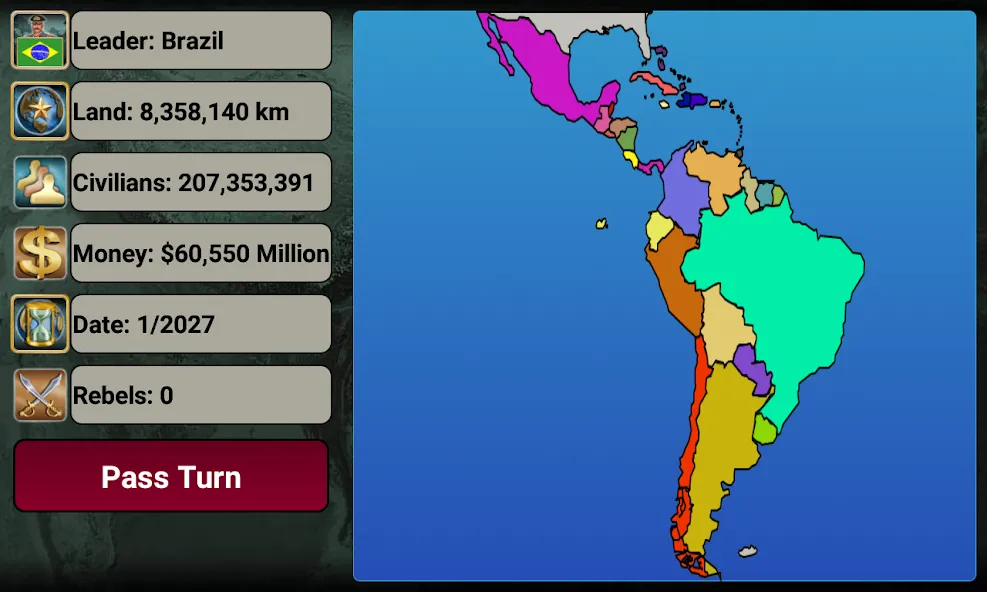 Latin America Empire [MOD: Mega Mod/Меню] - Скриншот 2