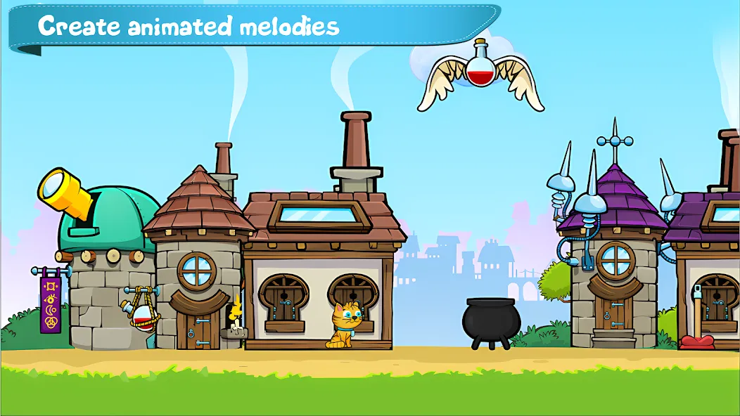 Cat Piano Meow — Sounds & Game [MOD: Меню/Много денег] - Скриншот 3