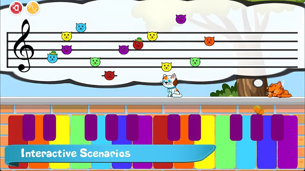 Cat Piano Meow — Sounds & Game [MOD: Меню/Много денег] - Скриншот 4
