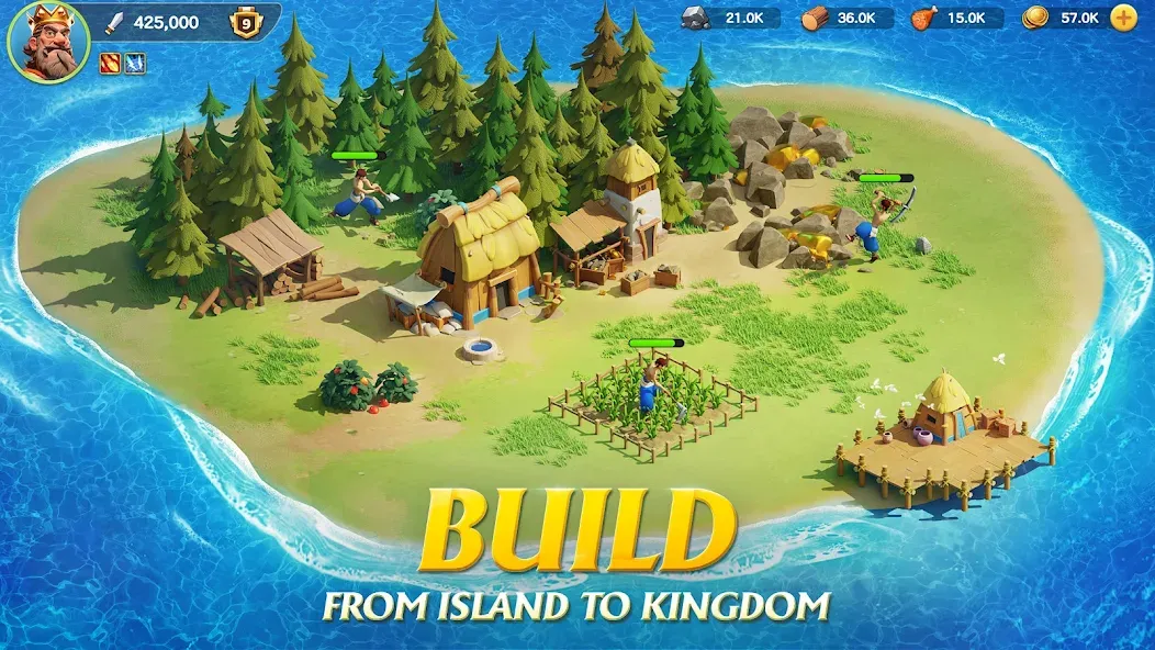 Kingdom Adventure Saga (Кингдом приключение сага) [MOD: Все разблокировано] - Скриншот 1