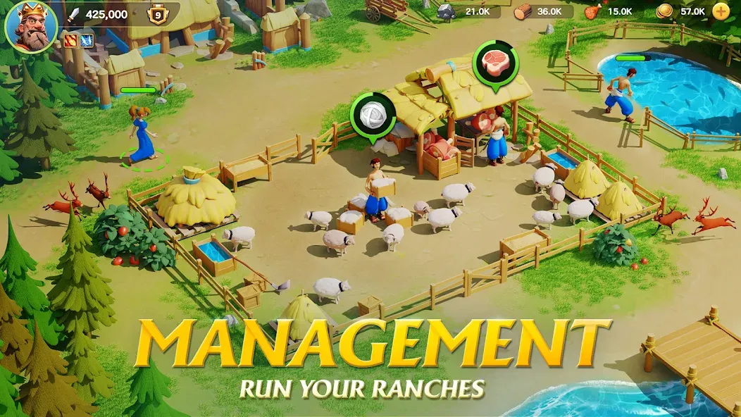 Kingdom Adventure Saga (Кингдом приключение сага) [MOD: Все разблокировано] - Скриншот 4