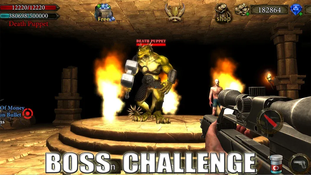 Dungeon Shooter : Dark Temple (Данжен Шутер) [MOD: Mega Mod/Меню] - Скриншот 2