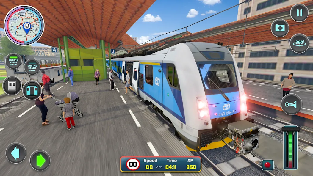 City Train Driver- Train Games [MOD: Мод Меню/Взлом] - Скриншот 2