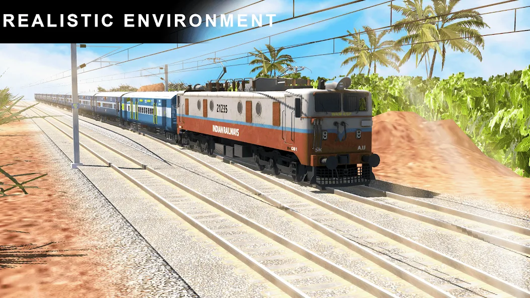 Indian Railway Train Simulator (Индийский Железнодорожный Поезд Симулятор) [MOD: Все открыто] - Скриншот 5