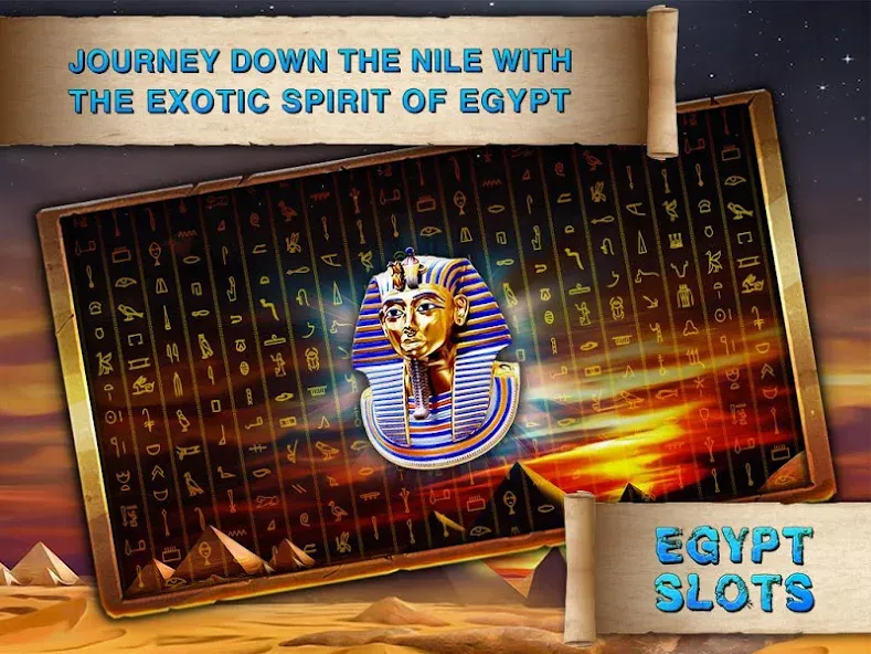 Egypt Slots Casino Machines (Египетские игровые автоматы казино) [MOD: Мод Меню/Взлом] - Скриншот 2