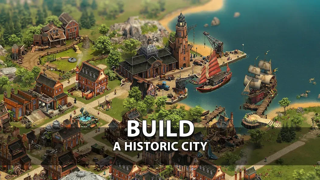 Forge of Empires: Build a City (Фордж оф Эмпайрс) [MOD: Premium/Unlocked] - Скриншот 1