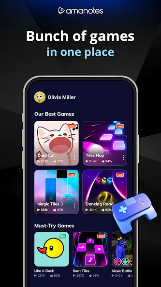 Game of Song — All music games (Гейм оф Сонг) [MOD: Много монет/Энергии] - Скриншот 1