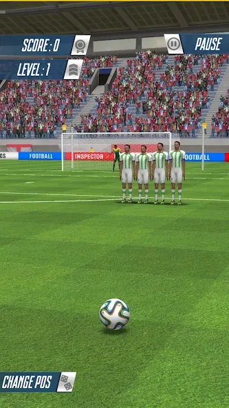 Strike Football Game FreeKick [MOD: Бесконечные деньги] - Скриншот 3
