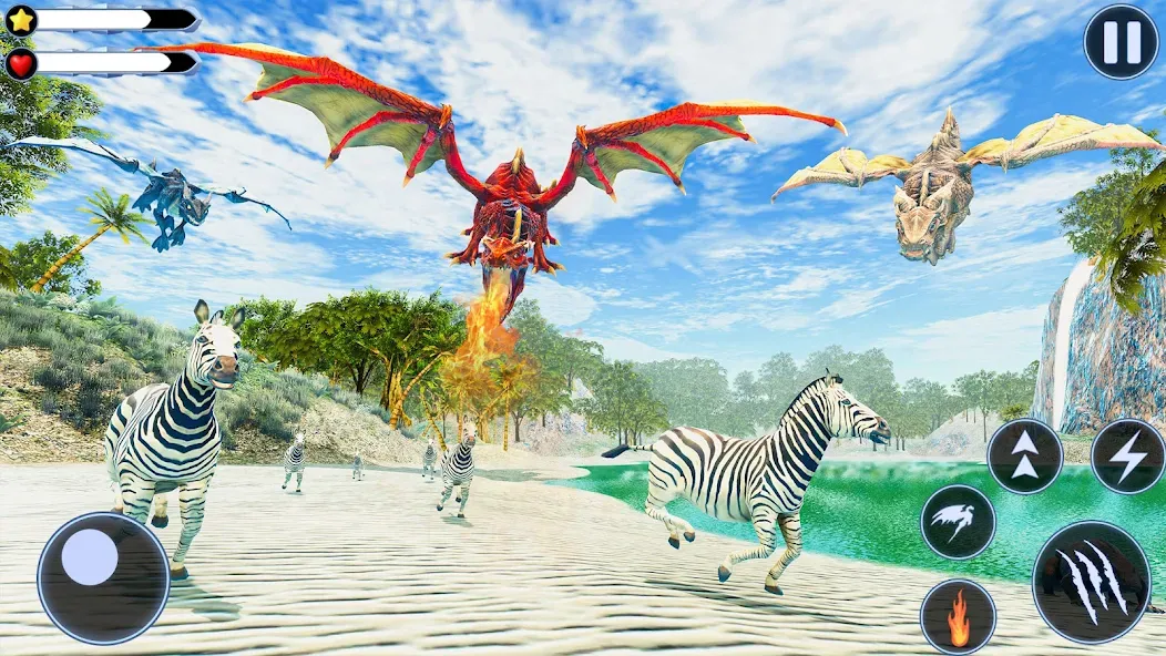 Wild Dragon Craft Family Sim (Легенды Драконов Симулятор Семьи) [MOD: Много монет/Энергии] - Скриншот 4