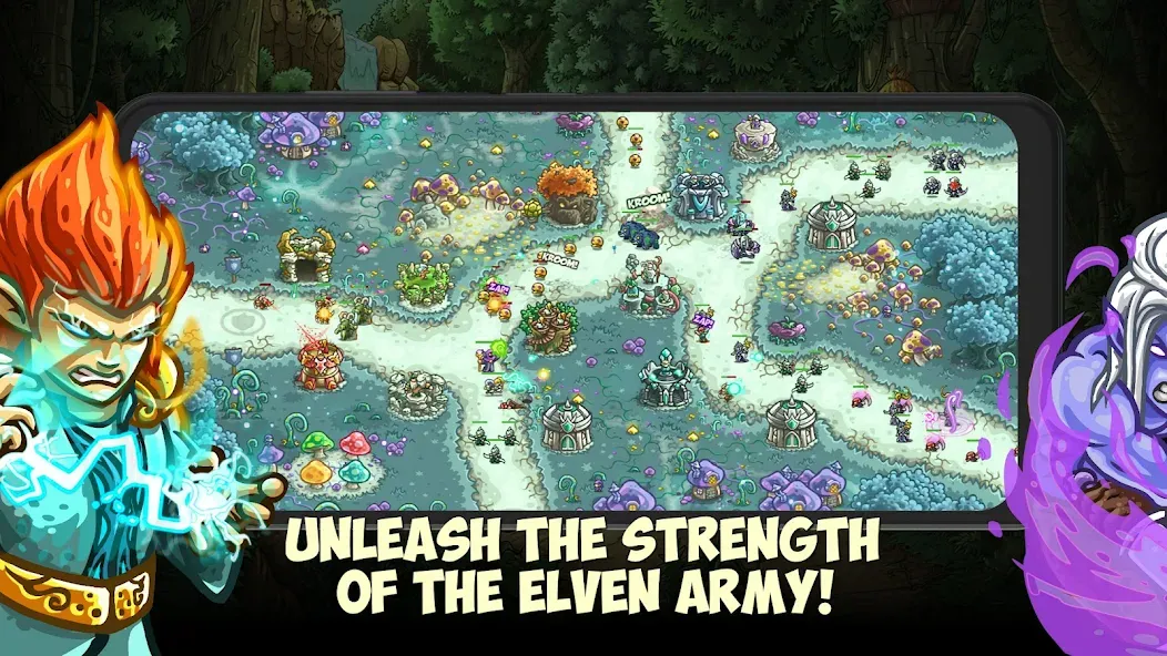 Kingdom Rush Origins TD (Кингдом Раш Ориджинс) [MOD: Мод Меню/Взлом] - Скриншот 2