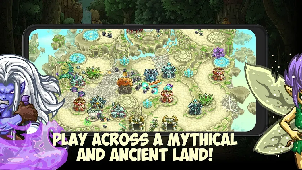 Kingdom Rush Origins TD (Кингдом Раш Ориджинс) [MOD: Мод Меню/Взлом] - Скриншот 3