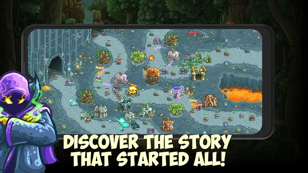 Kingdom Rush Origins TD (Кингдом Раш Ориджинс) [MOD: Мод Меню/Взлом] - Скриншот 5