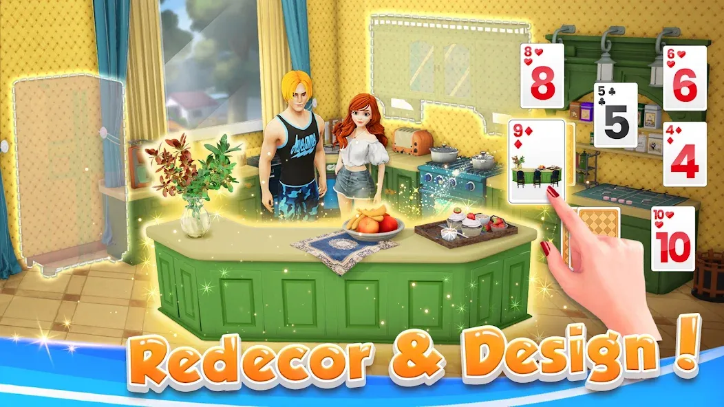 Solitaire Home Design (Солитер Хоум Дизайн) [MOD: Все разблокировано] - Скриншот 3