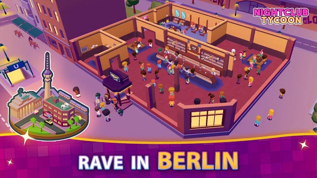 Nightclub Tycoon: Idle Empire [MOD: Mega Mod/Меню] - Скриншот 2