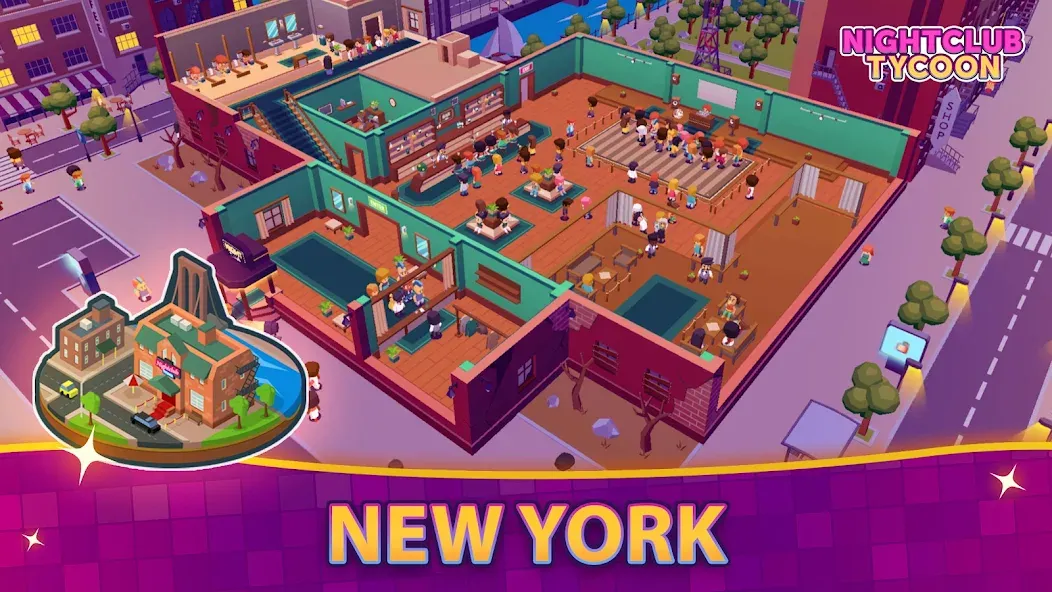 Nightclub Tycoon: Idle Empire [MOD: Mega Mod/Меню] - Скриншот 3