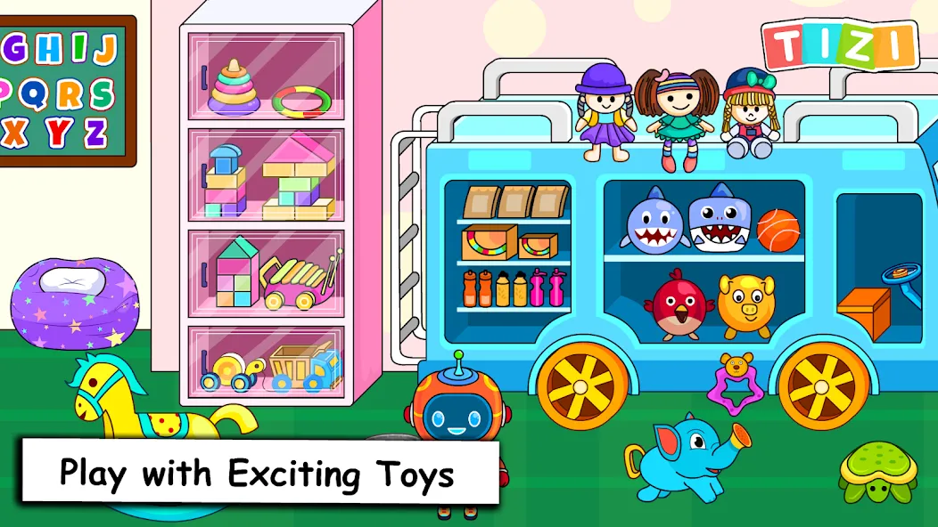 My Tizi Town Daycare Baby Game [MOD: Mega Mod/Меню] - Скриншот 2
