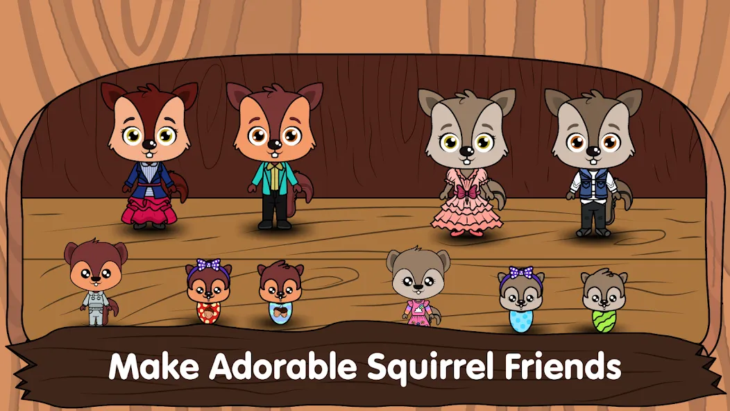 Animal Town — My Squirrel Home [MOD: Premium/Unlocked] - Скриншот 3