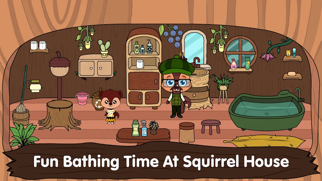 Animal Town — My Squirrel Home [MOD: Premium/Unlocked] - Скриншот 4