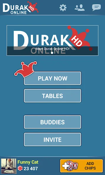 Durak Online HD [MOD: Бесконечные деньги] - Скриншот 2