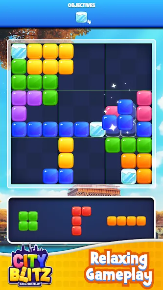 City Blitz-Block Puzzle Blast (Блок Головоломка Кинг) [MOD: Все открыто] - Скриншот 2