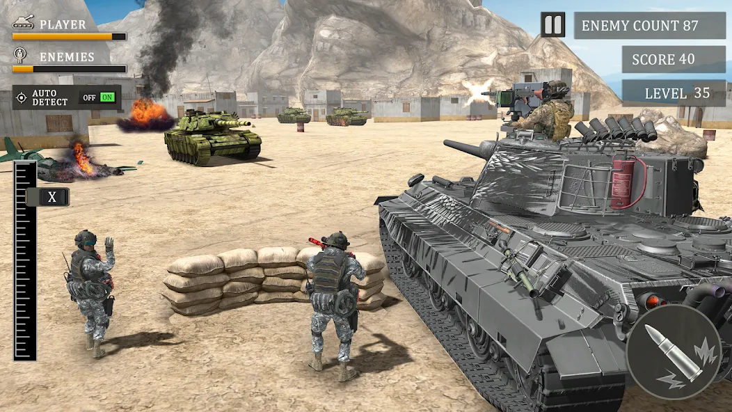 Tank Fury: Battle of Steels [MOD: Бесконечные деньги] - Скриншот 1