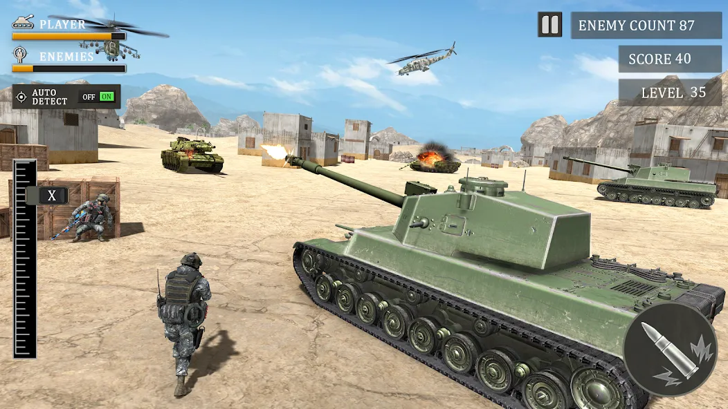 Tank Fury: Battle of Steels [MOD: Бесконечные деньги] - Скриншот 5