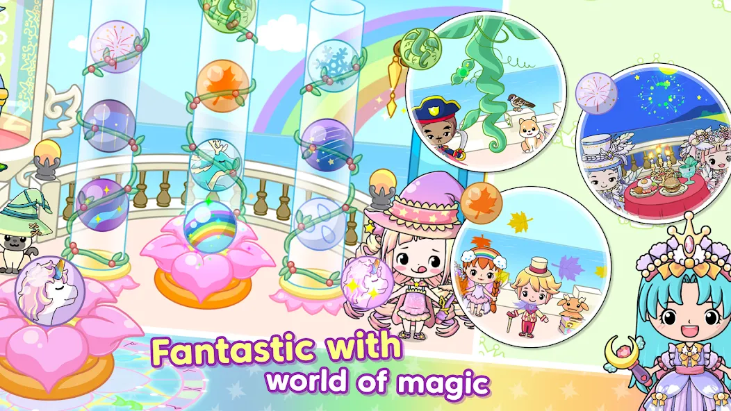 Jibi Land : Princess Castle (Джиби Лэнд) [MOD: Меню/Много денег] - Скриншот 5