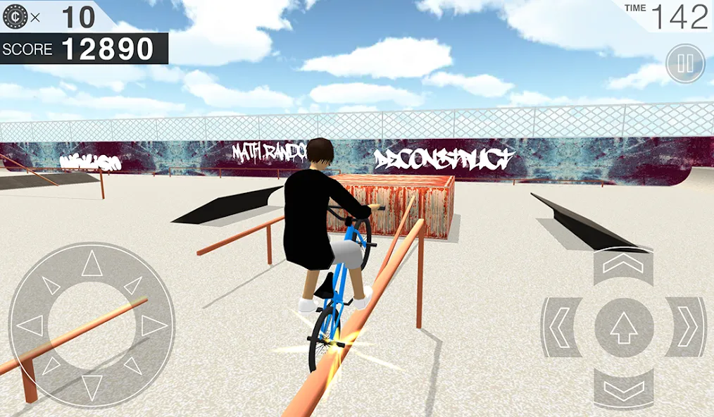Free World BMX (Фри Ворлд БМХ) [MOD: Меню/Много денег] - Скриншот 2