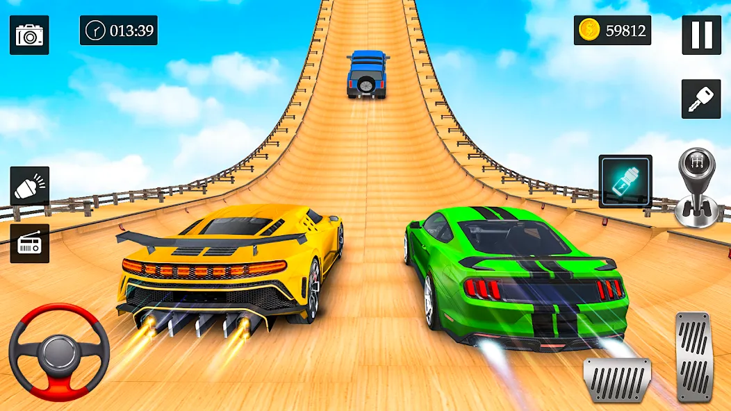 Ramp Car Stunt Racing Game (Крейзи Кар Стантс) [MOD: Premium/Unlocked] - Скриншот 2