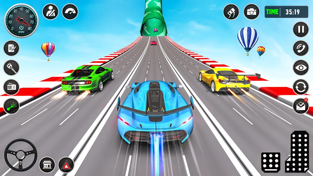 Ramp Car Stunt Racing Game (Крейзи Кар Стантс) [MOD: Premium/Unlocked] - Скриншот 5