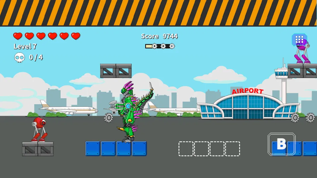 Velociraptor Rex Dino Robot (Велоцираптор Рекс Дино Робот) [MOD: Меню/Много денег] - Скриншот 4