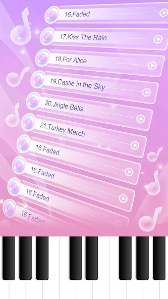 Piano Games Mini: Music Puzzle [MOD: Много монет/Энергии] - Скриншот 5