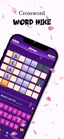 Word Hike -Inventive Crossword (Уорд Хайк) [MOD: Меню/Много денег] - Скриншот 1