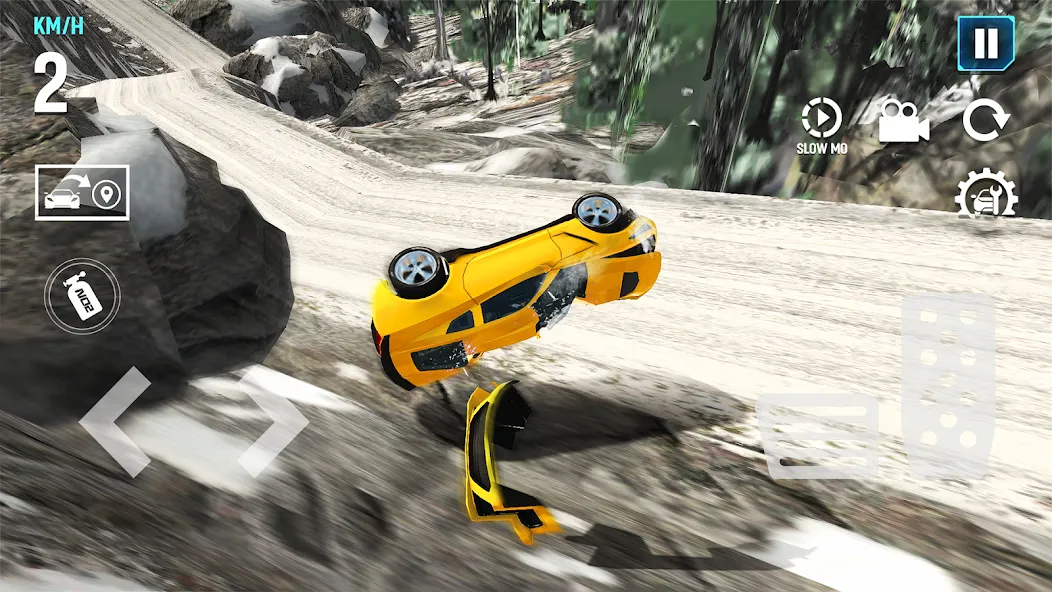 Mega Car Crash Simulator (Мега Кар Краш Симулятор) [MOD: Все открыто] - Скриншот 4