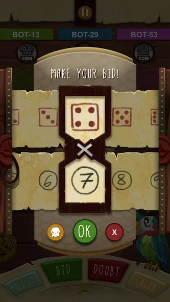 Pirate's Dice [MOD: Мод Меню/Взлом] - Скриншот 2