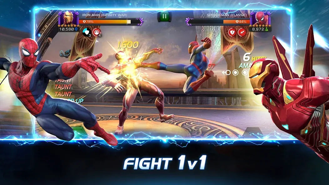Marvel Contest of Champions (Марвел Соревнование Чемпионов) [MOD: Меню/Много денег] - Скриншот 1