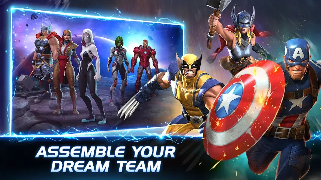 Marvel Contest of Champions (Марвел Соревнование Чемпионов) [MOD: Меню/Много денег] - Скриншот 3