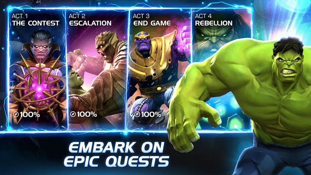 Marvel Contest of Champions (Марвел Соревнование Чемпионов) [MOD: Меню/Много денег] - Скриншот 4
