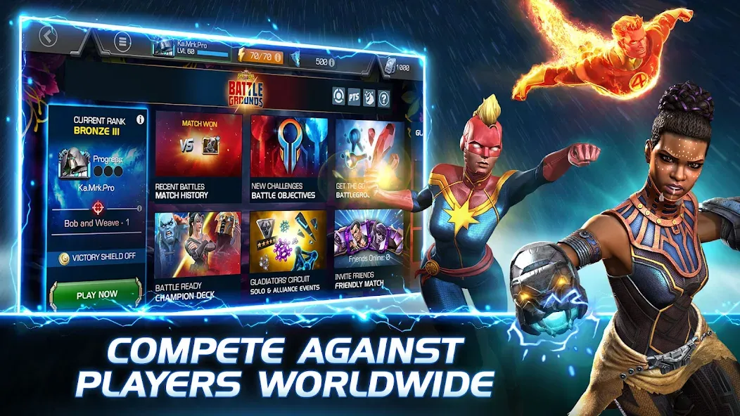 Marvel Contest of Champions (Марвел Соревнование Чемпионов) [MOD: Меню/Много денег] - Скриншот 5