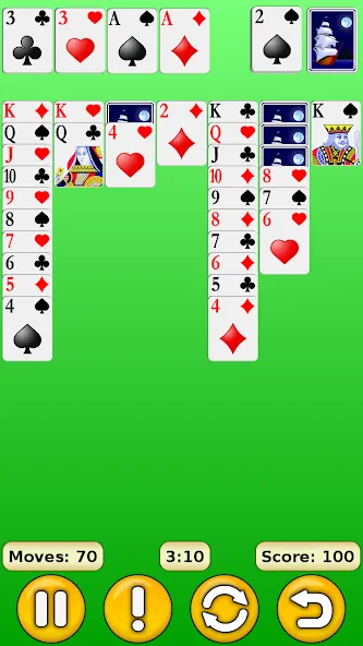 Solitaire [MOD: Разблокировано] - Скриншот 2