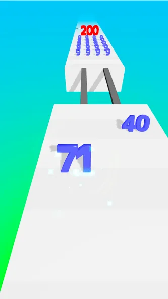Number Master: Run and merge (Намбер Мастер) [MOD: Premium/Unlocked] - Скриншот 3