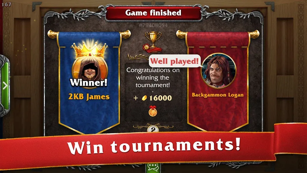 Backgammon Masters [MOD: Меню/Много денег] - Скриншот 4