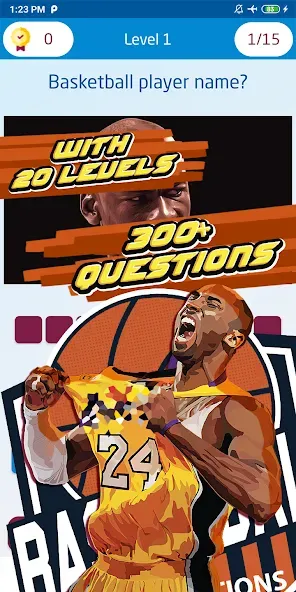 basketball player quiz [MOD: Бесконечные деньги] - Скриншот 3